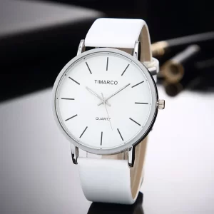 Moda Simples e Elegante: Relógio de Quartzo Feminino para Todas as Ocasiões